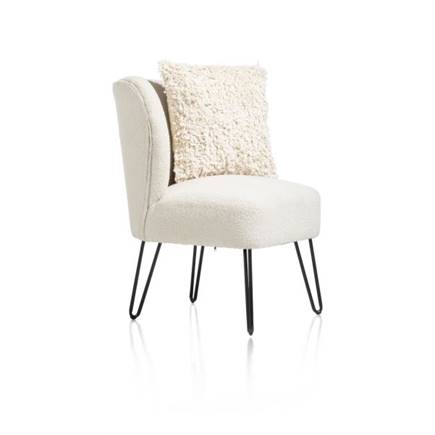 Coco Maison Maud fauteuil Creme